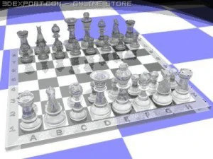 チェス 3Dモデル
