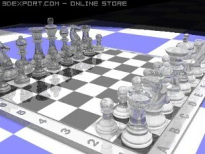 チェス 3Dモデル