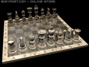 chess 2 Modelo 3D