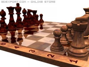 chess 3 Model 3D