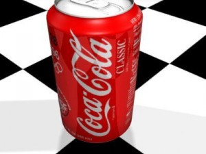 coca cola Model 3D