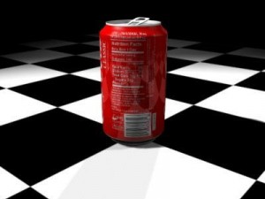 coca cola 3D 模型