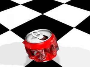 coca cola 3D 模型