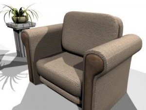 sofa set 3D 모델
