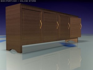 ground base cabinet 3D Model