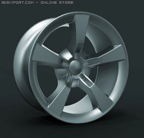 dysk koncepcyjny camaro Model 3D .c4d .max .obj .3ds .fbx .stl .blend 