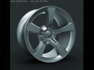 camaro concept disk Modèle 3D