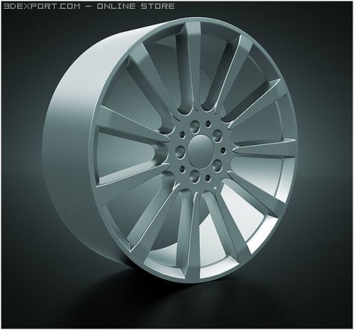 maybach s57 disk Modello 3D .c4d .max .obj .3ds .fbx .stl .blend