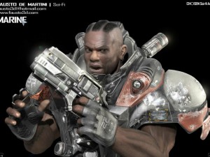 cg chosen  scifi magazine no1 3D Model