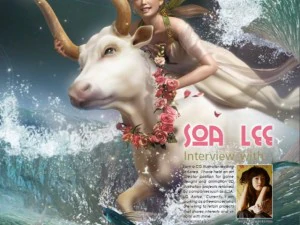 cg chosen  characters magazine no3 3D Model