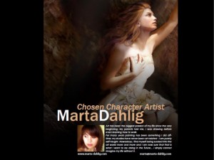 cg chosen  characters magazine no3 3D Модель