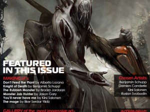 cg chosen  monsters  creatures magazine no4 3D Model