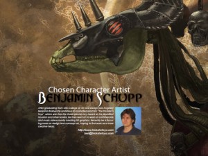 cg chosen  monsters  creatures magazine no4 Model 3D