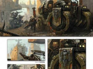 cg chosen  robots magazine no6 Modelo 3D