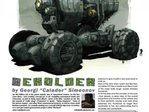 cg chosen  robots magazine no6 Modelo 3D