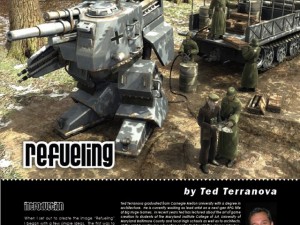 cg chosen  robots magazine no6 Modelo 3D