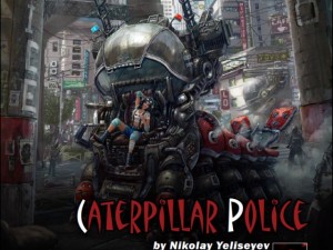 cg chosen  robots magazine no6 Modelo 3D