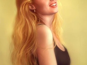 the most beautiful cg girls magazine 3D Model