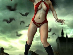 the most beautiful cg girls magazine 3D Model