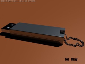usb memory card 3D Model