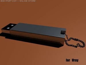 usb memory card 3D Model