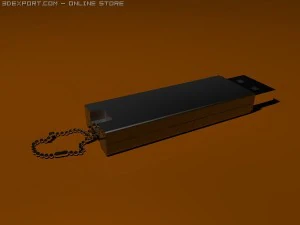usb memory card 3D Model