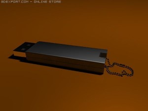 usb memory card 3D Model