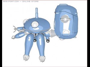 tachikoma Modelo 3D