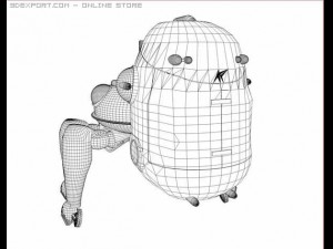 tachikoma Modelo 3D