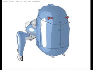 tachikoma Modelo 3D