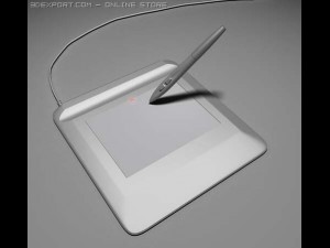 tablet wacom 3D Model