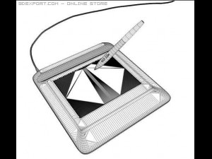 tablet wacom 3D Model