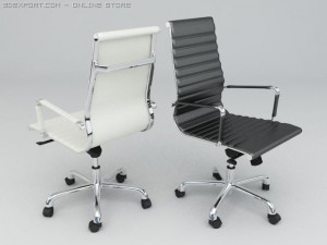 office armchair 01 3D मॉडल