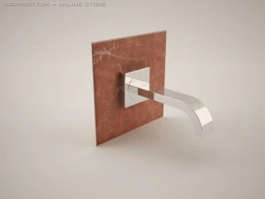 allure 13201  bath spout 3D Model