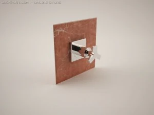 Allure 19334 verdeckter Anschlag 3D Modell