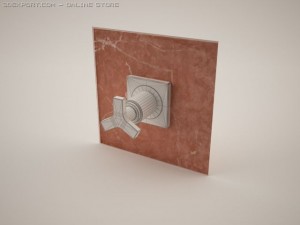 allure 19334  concealed stop Modelo 3D