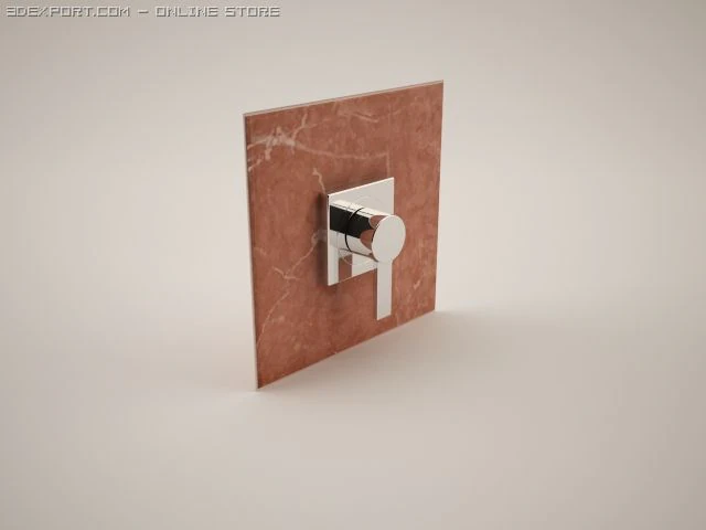 grohe allure 19384 concealed stop 3D Model .c4d .max .obj .3ds .fbx .stl .blend