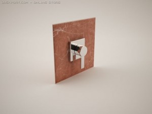 grohe allure 19384  concealed stop 3D-Modell