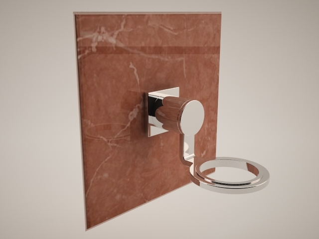 allure 40278 glasssoap dish holder 3D Model .c4d .max .obj .3ds .fbx .stl .blend