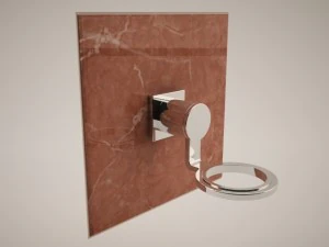 आकर्षण 40278 ग्लास साबुन डिश धारक 3D मॉडल