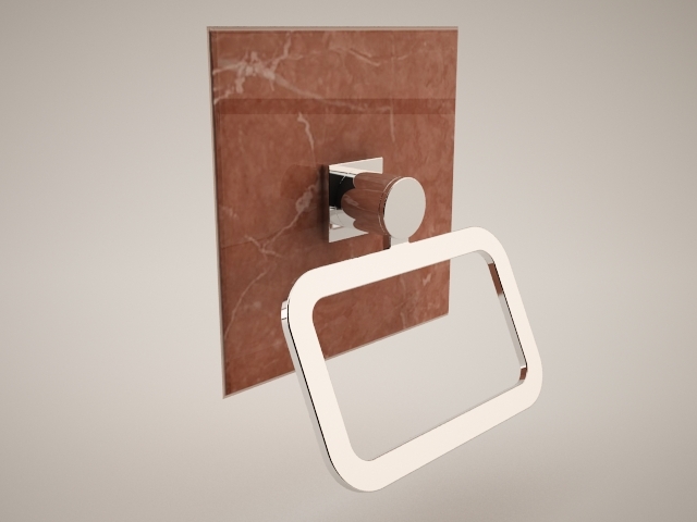 allure 40339 towel ring 3Dモデル .c4d .max .obj .3ds .fbx .stl .blend 
