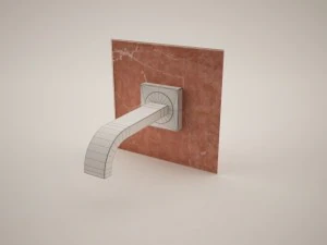 20 bathroom grohe allure collection 3D Model
