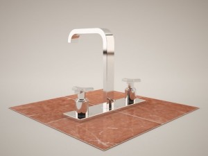 20 bathroom grohe allure collection 3D मॉडल
