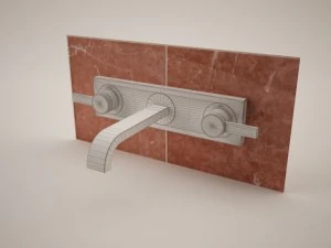 20 bathroom grohe allure collection 3D Model