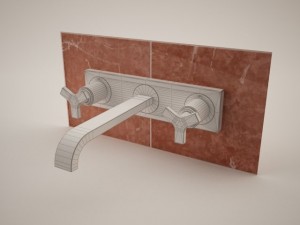 20 bathroom grohe allure collection 3D मॉडल