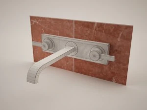 20 bathroom grohe allure collection 3D Model