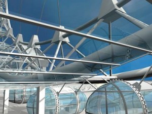 london eye Modello 3D