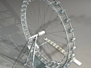 london eye 3D Model