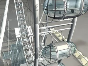 london eye 3D Model