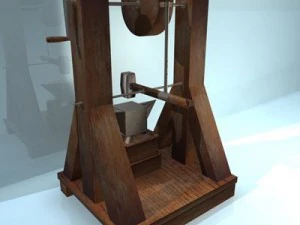 m&aacute;quina de martelo autom&aacute;tico leonardo Modelo 3D